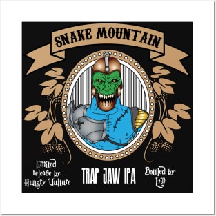 Snake Mountain Trap Jaw IPA Posters and Art